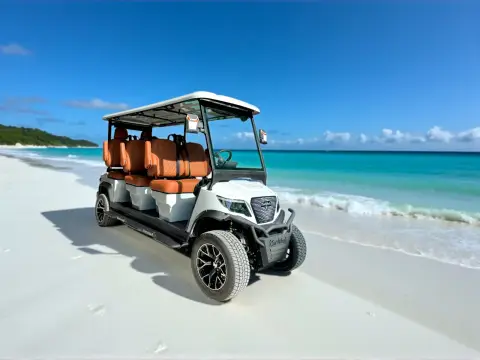 KleverDiamond-6L Solar - Ultra-Luxury Lifted 6-Seat Electric Golf Cart with 360 W Solar Roof thumbnail 12