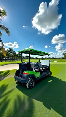 KleverEco-4L: Budget 4-Seat Electric Cart (LiFePO4, All-Forward)