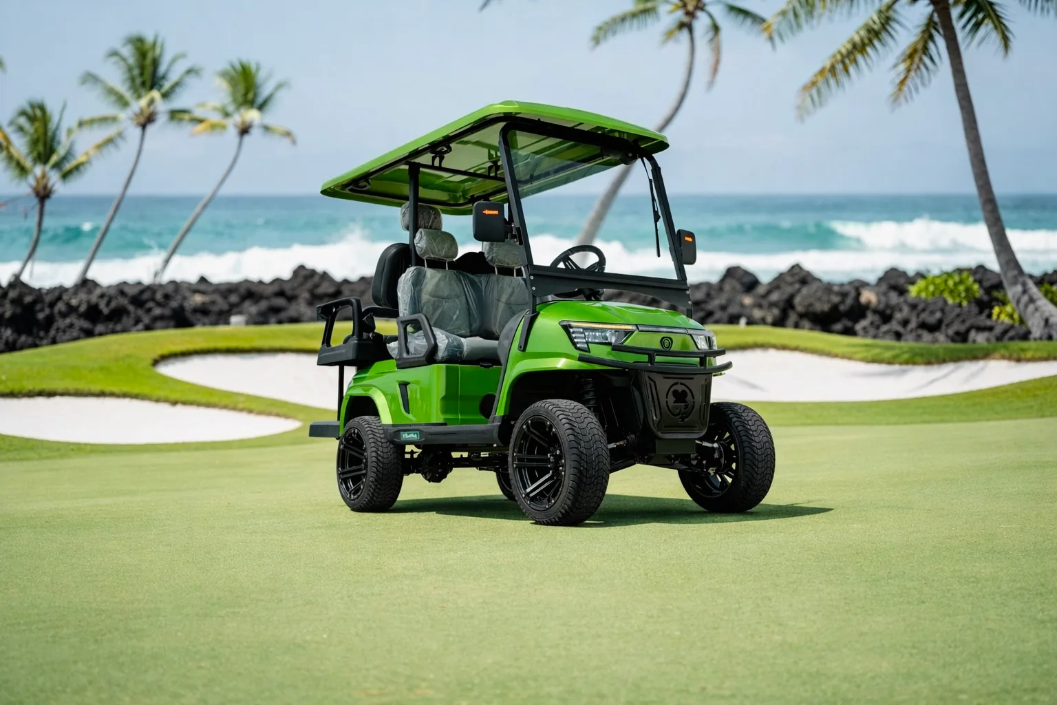 KleverEvo-4: Lifted Electric Golf Cart with Lithium Battery