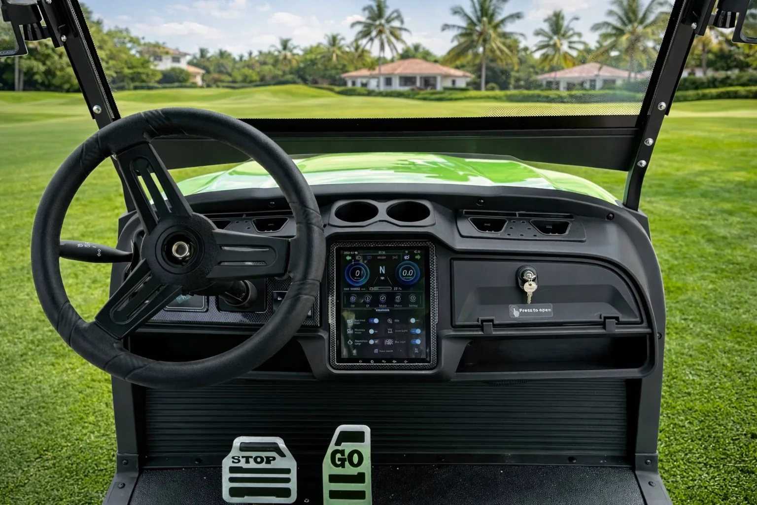 KleverEvo-4: Lifted Electric Golf Cart with Lithium Battery