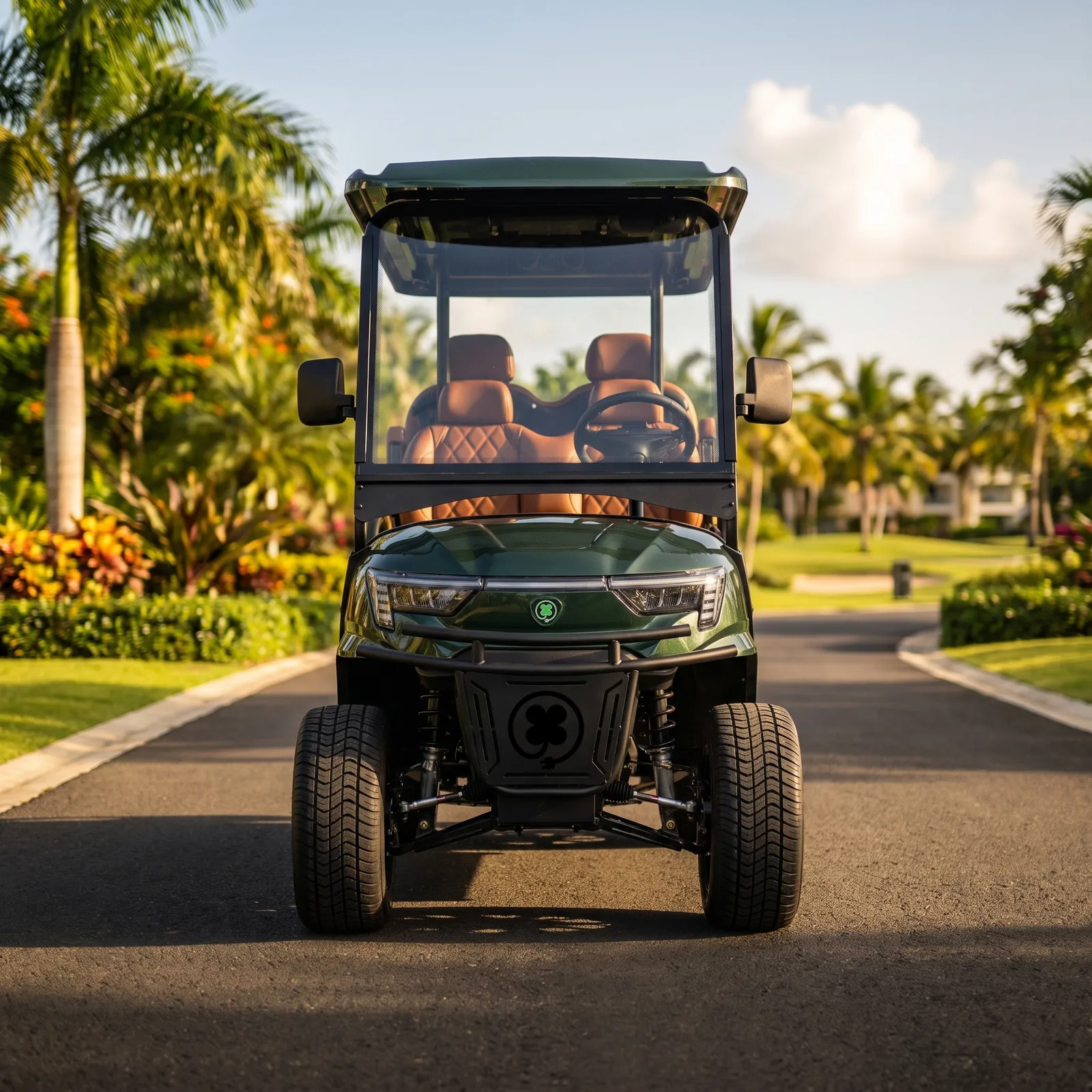 KleverEvo-4: Lifted Electric Golf Cart with Lithium Battery