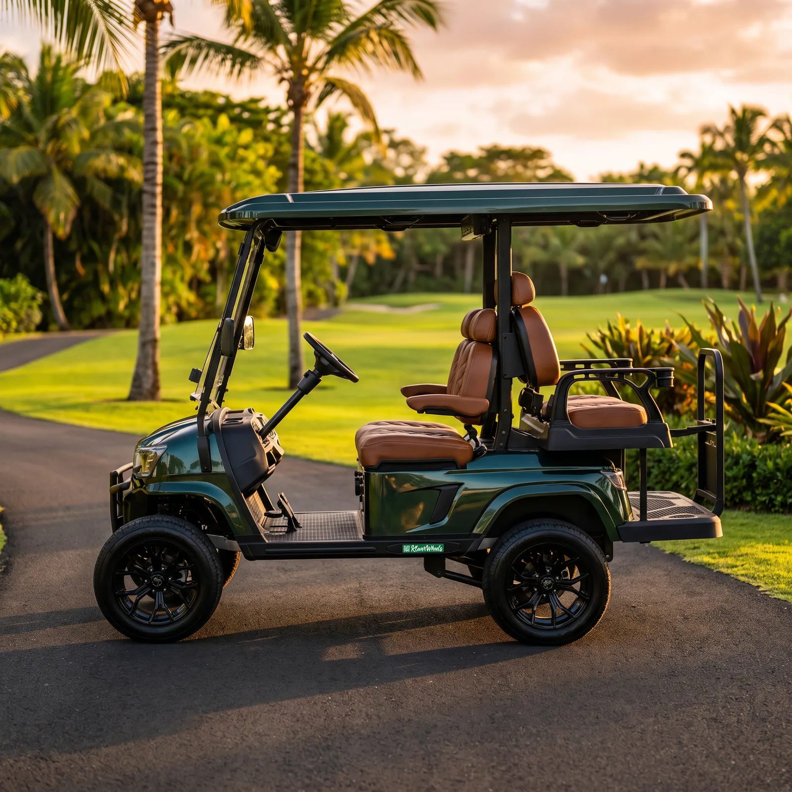 KleverEvo-4: Lifted Electric Golf Cart with Lithium Battery