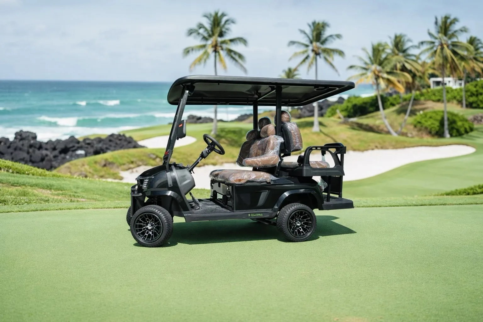 KleverEvo-4: Non-Lifted Electric Golf Cart with Lithium Battery