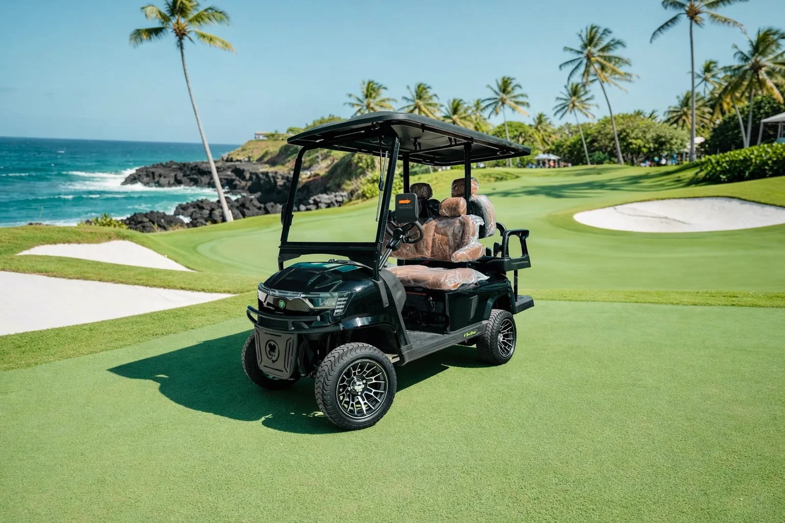 KleverEvo-4: Non-Lifted Electric Golf Cart with Lithium Battery