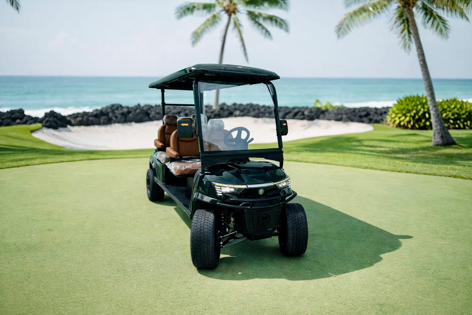 KleverEvo-4L: All-Forward 4-Seat Electric Cart (LiFePO4, Lifted)