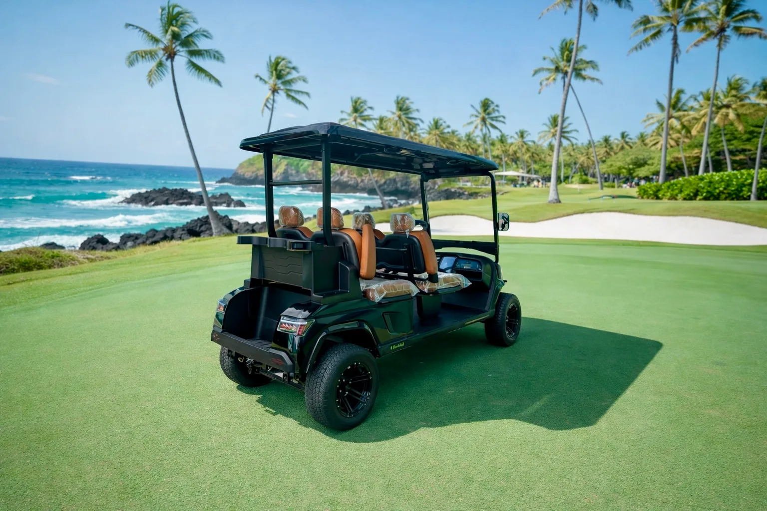 KleverEvo-4L: All-Forward 4-Seat Electric Cart (LiFePO4, Lifted)