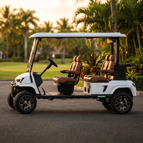 KleverEvo-4L: All-Forward 4-Seat Electric Cart (LiFePO4, Lifted) thumbnail 9