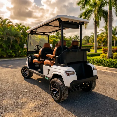 KleverEvo-4L: All-Forward 4-Seat Electric Cart (LiFePO4, Lifted) thumbnail 11