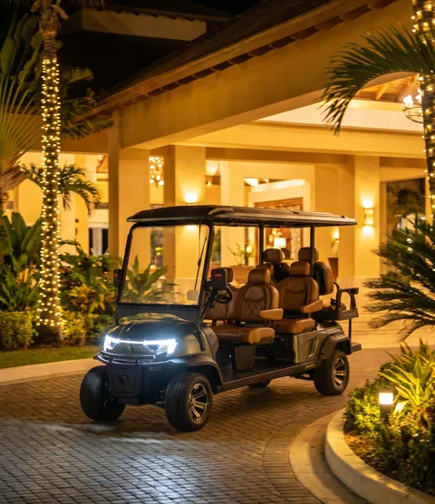 KleverEvo-6: Lifted Electric Golf Cart with Lithium Battery thumbnail 3