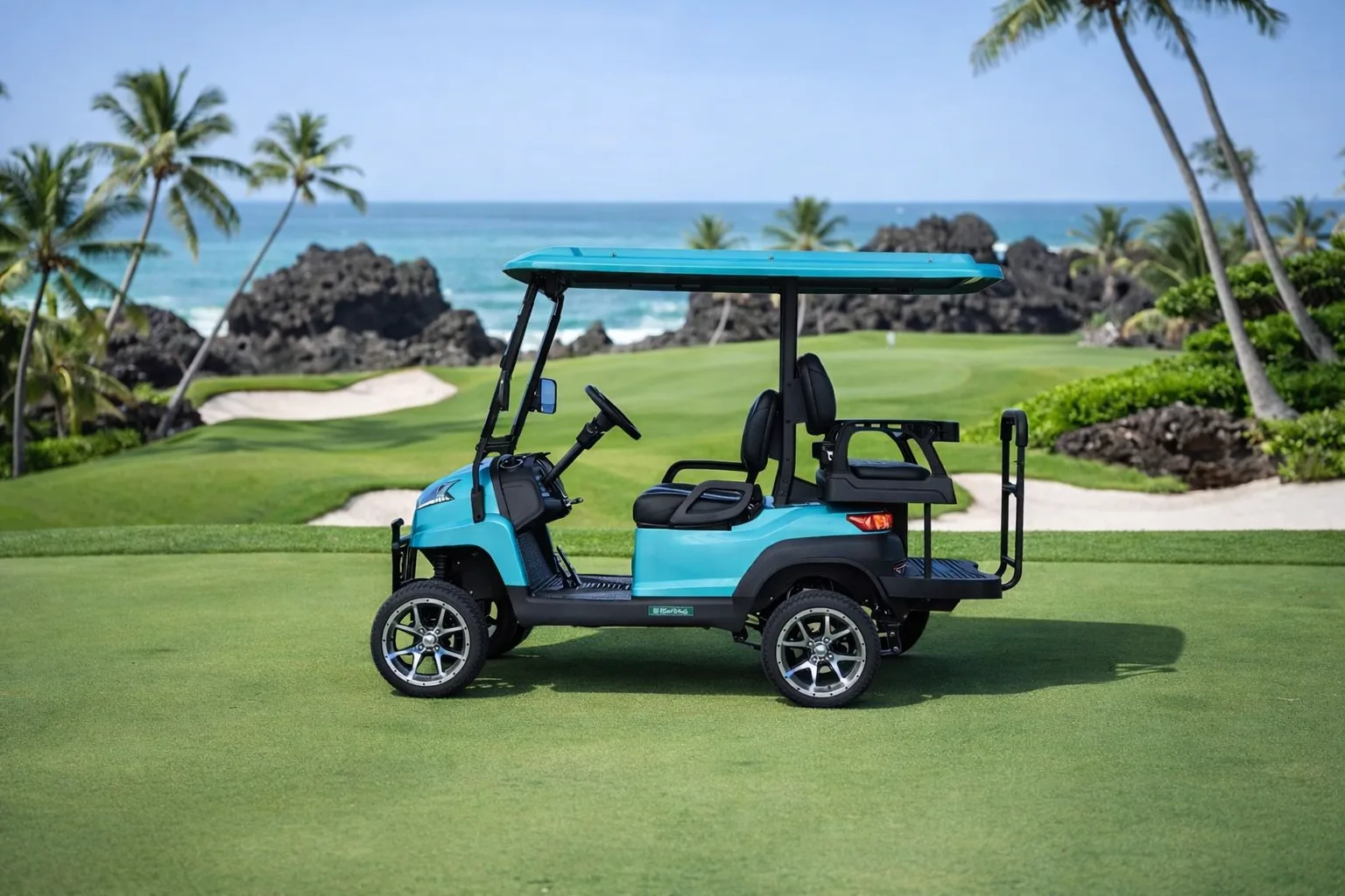 KleverOro-4 Lithium Battery Lifted Electric Golf Cart