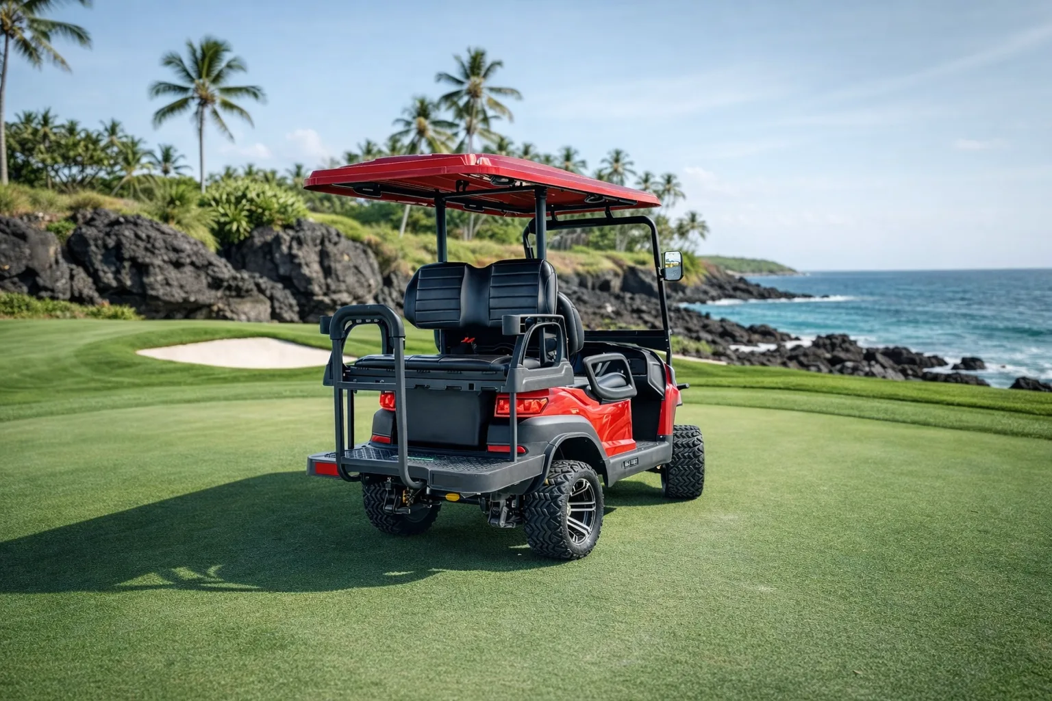KleverOro-4 Lithium Battery Lifted Electric Golf Cart