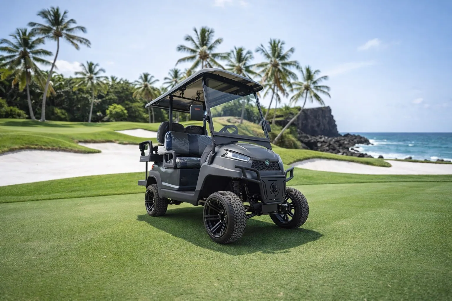 KleverOro-4 Lithium Battery Lifted Electric Golf Cart