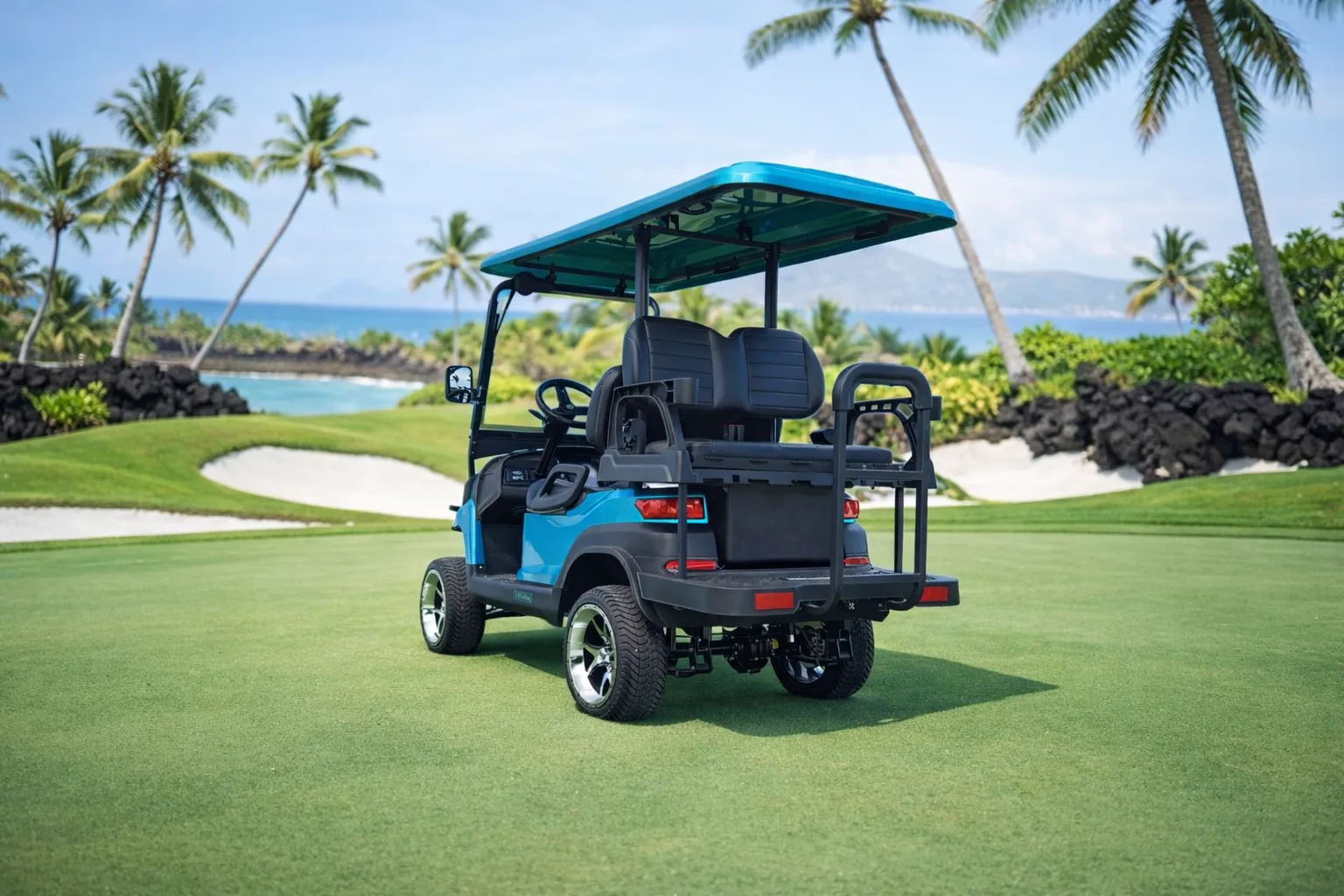 KleverOro-4 Lithium Battery Lifted Electric Golf Cart